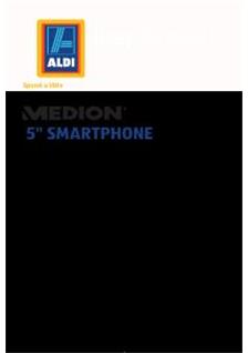 Medion E5004 manual. Smartphone Instructions.